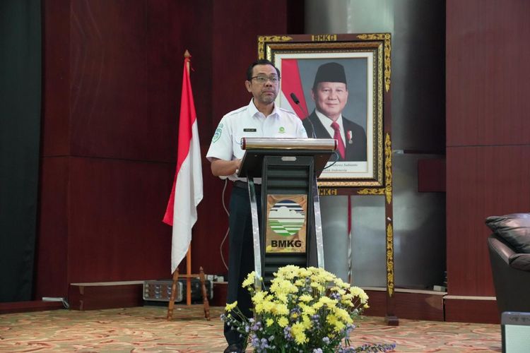 Direktur Layanan Iklim Terapan Badan Meteorologi, Klimatologi, dan Geofisika (BMKG) Marjuki