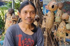 Transformasi Sampah Jadi Seni, Boneka Wayang Golek dari Tempurung Kelapa Berlubang