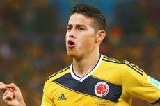 Meski Cedera, James Belum Dicoret dari Skuad Kolombia