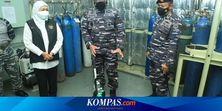 KSAL Cek Kesiapan Gedung Karang Puncung Surabaya Jadi RS Darurat Pasien Covid-19 - Vimarsana News