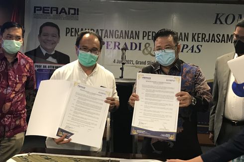 Kerja Sama dengan Peradi, Kompas.id Fasilitasi Pembaca Konsultasi Pemasalahan Hukum