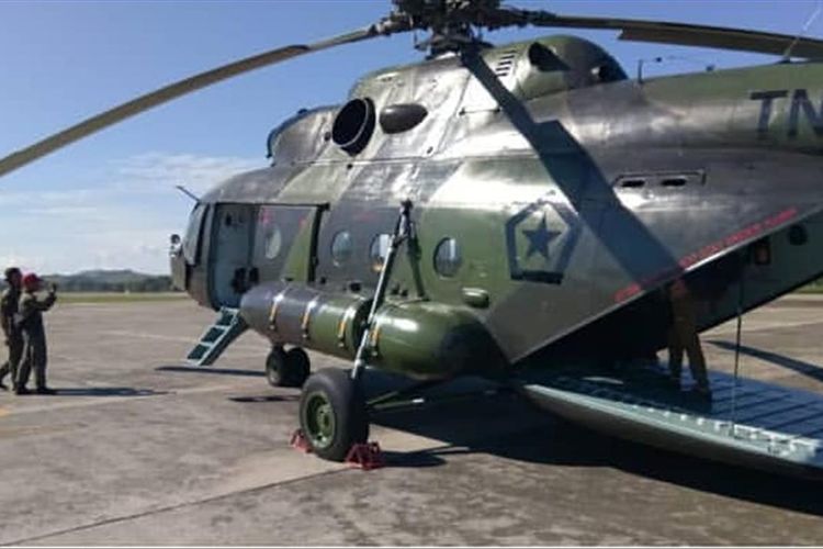 Helikopter MI-17 milik TNI AD