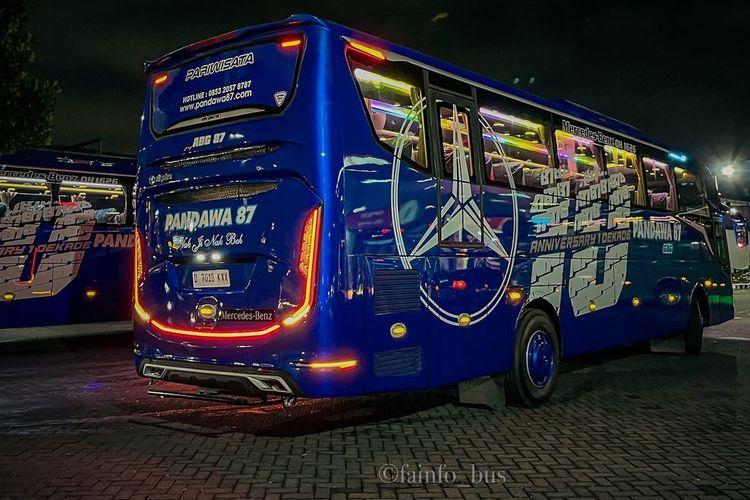 Bus baru PO Pandawa 87