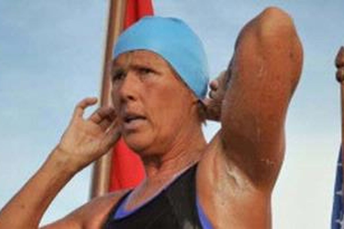 Diana Nyad telah empat kali berupaya renang dari Kuba ke Florida.