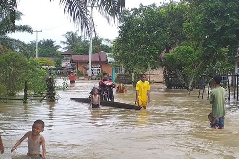 Korban Banjir di Kampar Mulai Terserang Penyakit