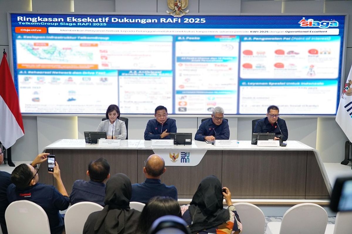 Untuk mengantisipasi lonjakan traffic broadband pada periode Ramadhan dan Lebaran 2025, TelkomGroup melakukan peningkatan kapasitas jaringan menjadi sebesar 58,4 Tbps atau naik 11 persen jika dibandingkan tahun sebelumnya. 