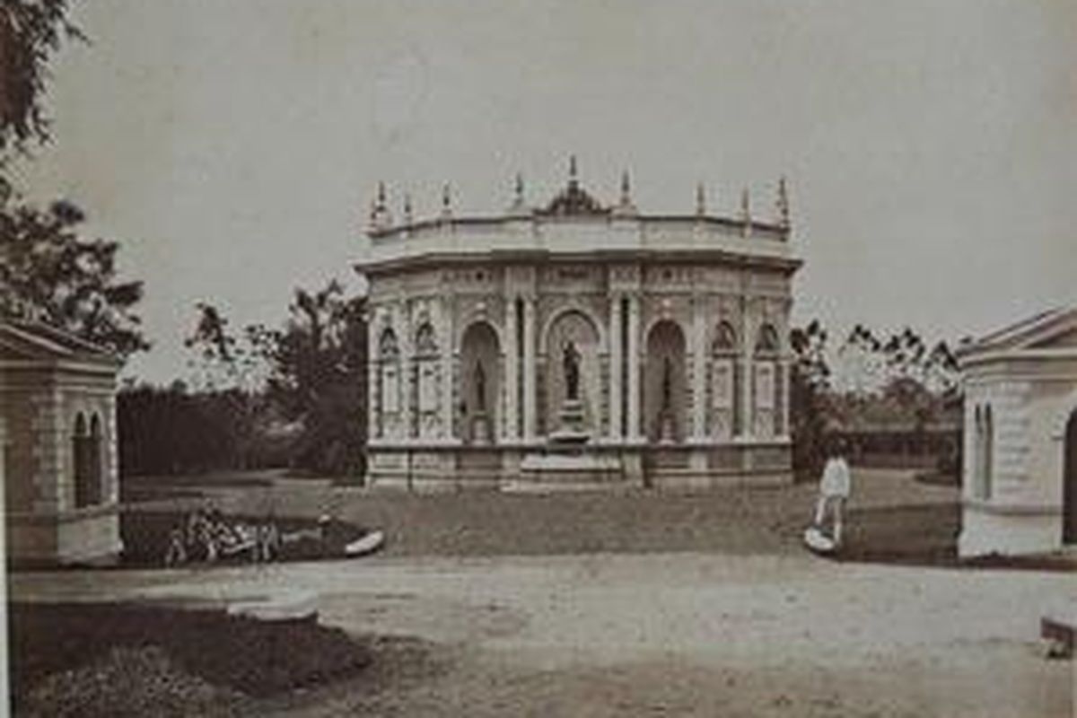 Beginilah gambar sumur artesis dalam buku Scott Merrillees berjudul 