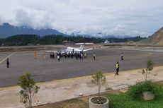 Perdana, Pesawat Mendarat di Bandara Buntu Kunik Tana Toraja