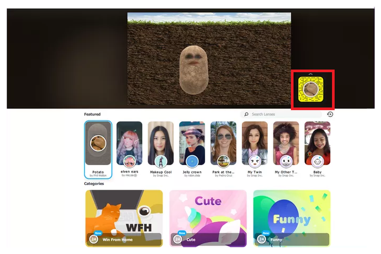 Cara menggunakan filter Snapchat di aplikasi  Zoom