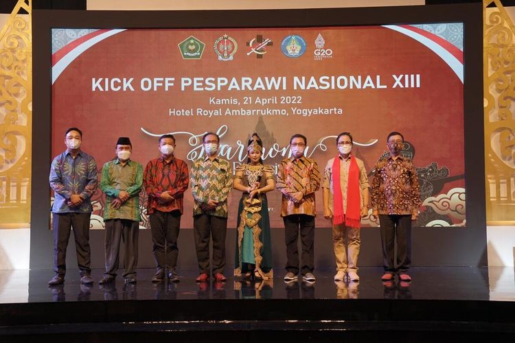 Kick Off Pesparawi di DIY yang digelar di Hotel Royal Ambarrukmo, Kamis (21/4/2022)