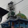 Menara Masjid yang Direnovasi di Lombok Ambruk hingga Listrik Padam karena Kabel Terbakar