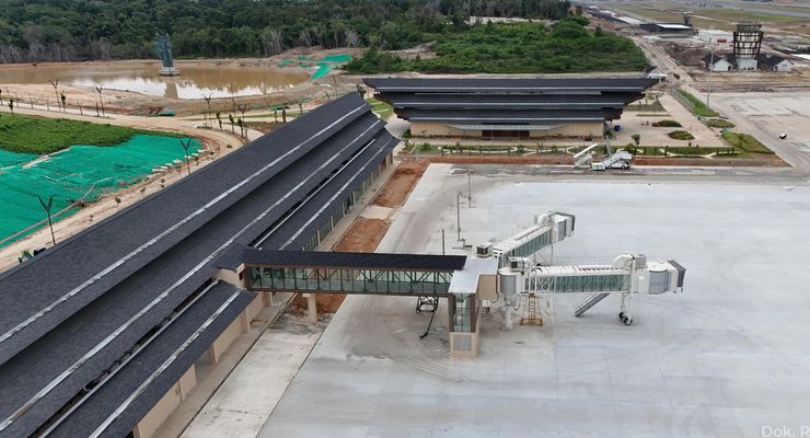 UPDATE Bandara VVIP IKN: Menara ATC dan Terminal Tuntas Dibangun