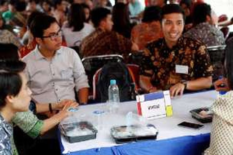 Sekitar 500 pelajar Indonesia berkumpul di Erasmus Huis Jakarta, Sabtu (30/7/2016) untuk mengikuti acara Pre Departure Briefing yang diselenggarakan oleh Nuffic Neso Indonesia.  