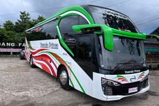 PO Yoanda Prima Rilis Bus Baru Livery Vintage, Pakai Sasis Hino R280 ABS