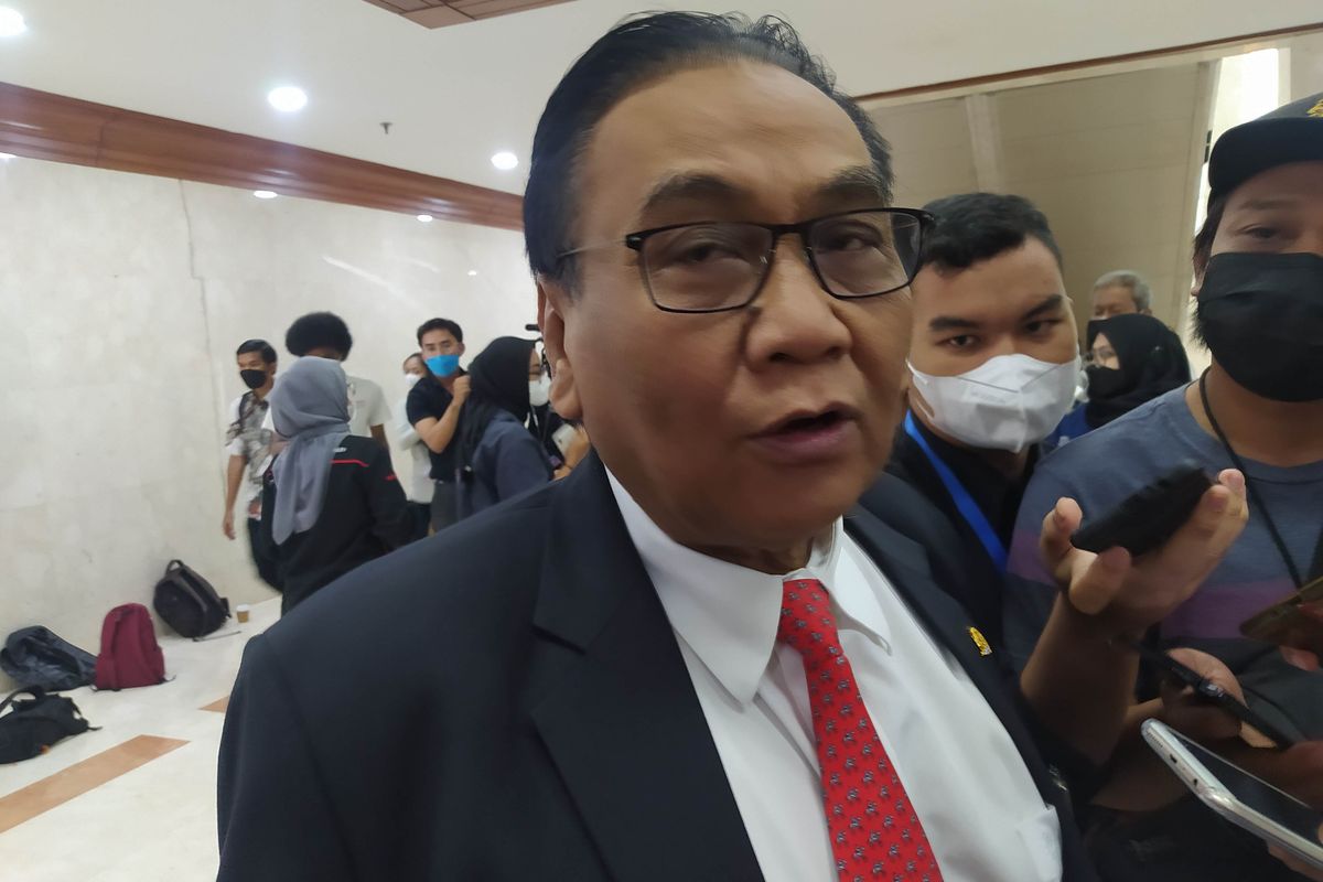 Ketua Badan Pemenangan Pemilu PDI-P Bambang Wuryanto atau Bambang Pacul saat ditemui di Gedung DPR RI, Senayan, Jakarta Pusat, Rabu (7/9/2022). 