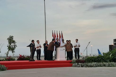 Jokowi Resmikan Runway 3 Bandara Soekarno-Hatta