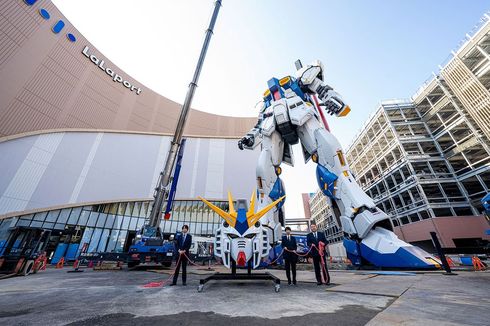 Gundam Ukuran Asli Terbaru Akan Hadir di Jepang, Begini Tampilannya