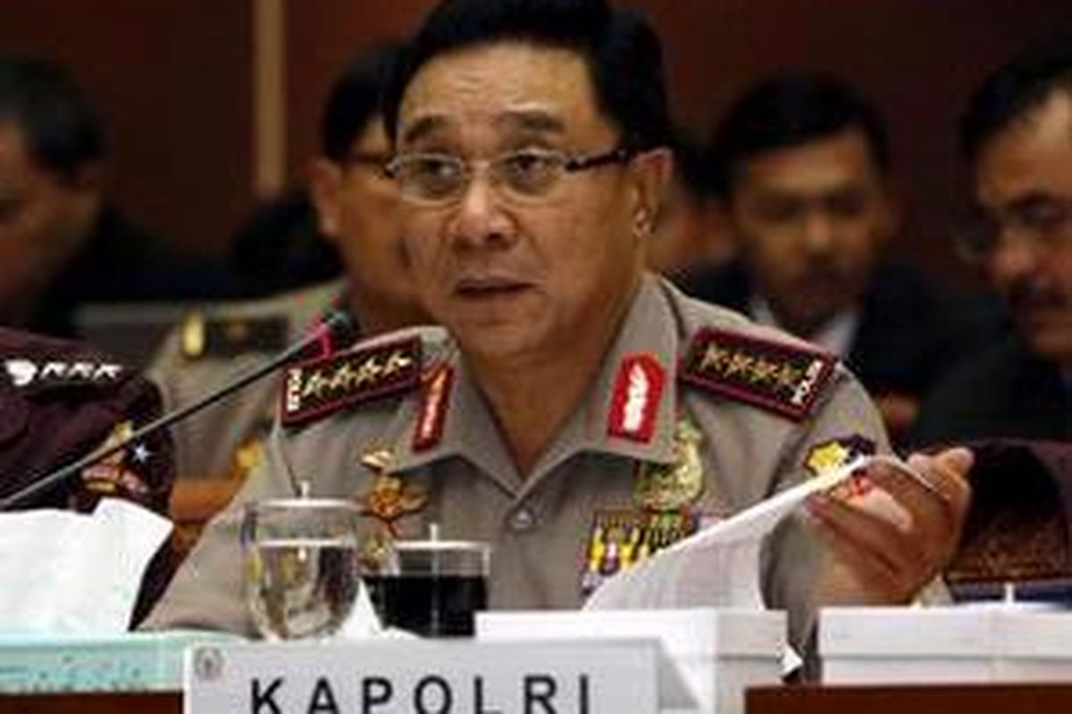 Kapolri Jenderal Pol Bambang Hendarso Danuri.