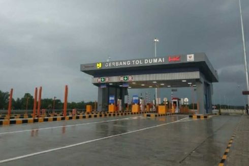 Masa Gratis Tol Pekanbaru-Dumai Diperpanjang hingga 10 November