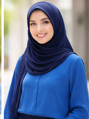 Baju biru cocok dengan jilbab warna apa? Ini 10 kombinasi warna terbaik yang bikin tampilan lebih stylish, fresh, dan mudah dipadukan.