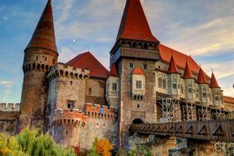 Kastil di Romania.