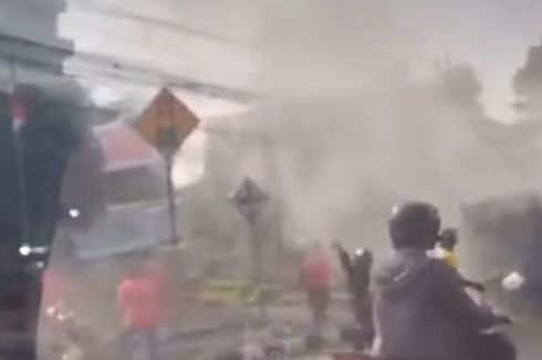 Bus di Semarang Terbakar, Sopir dan Penumpang Berhamburan Keluar Menyelamatkan Diri