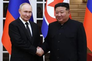 Putin Temui Kim Jong Un, Rusia-Korut Teken Perjanjian Saling Bantu jika Diserang