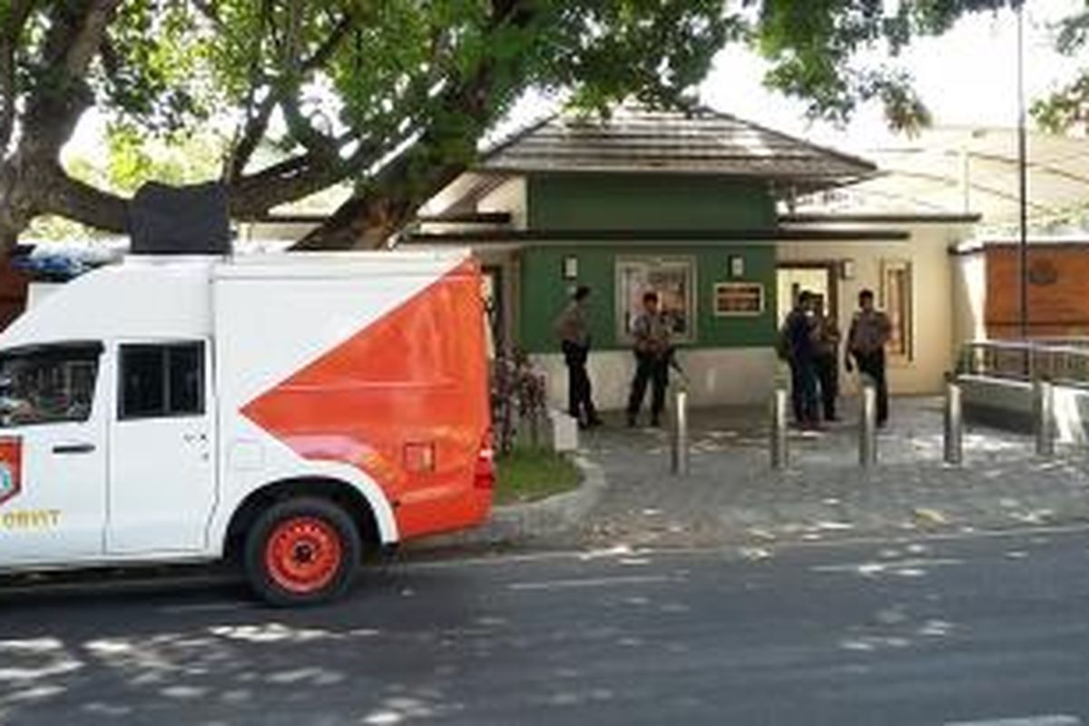 Kantor Konjen Australia perwakilan Bali di Jalan Letda Tantular Denpasar. 