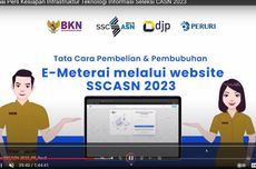 Tata Cara Pembelian dan Pembubuhan E-Meterai Melalui SSCASN 2023