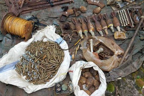 Senjata Api dan Mortir Diduga Peninggalan PGRS/Paraku Ditemukan di Pedalaman Kalbar