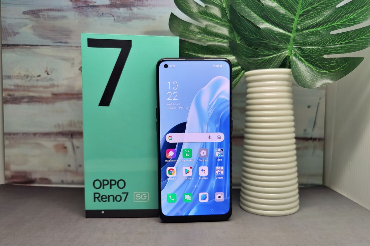 Oppo Reno 7 5G.