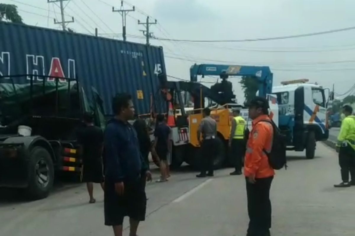 Kecelakaan maut terjadi di Jalan Pantura, Kecamatan Tugu, Kota Semarang, Jawa Tengah pada Kamis (11/12/2025). 