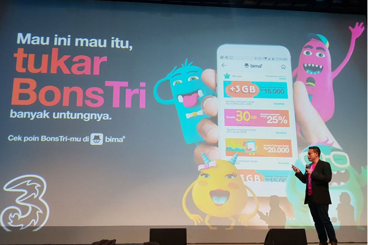 Tri Perkenalkan Cara Tukar Poin via Aplikasi Bima Plus