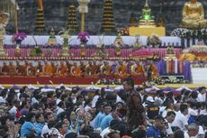 Di Candi Borobudur, Menteri Agama Tegaskan Pentingnya Moderasi Agama