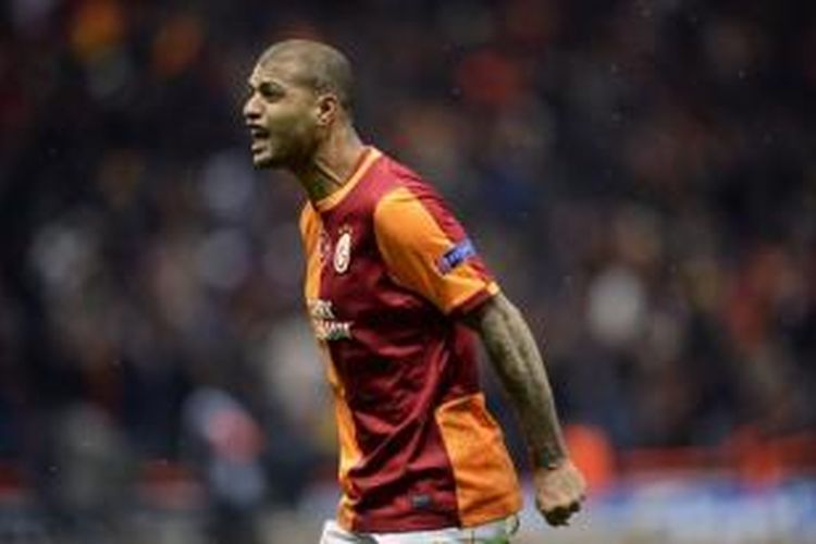 Gelandang Galatasaray, Felipe Melo.