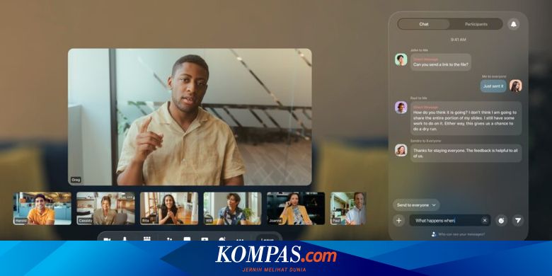 Zoom アプリケーションが Apple Vision Pro AR ヘッドセットに登場、仮想会議がより「リアル」に感じられる