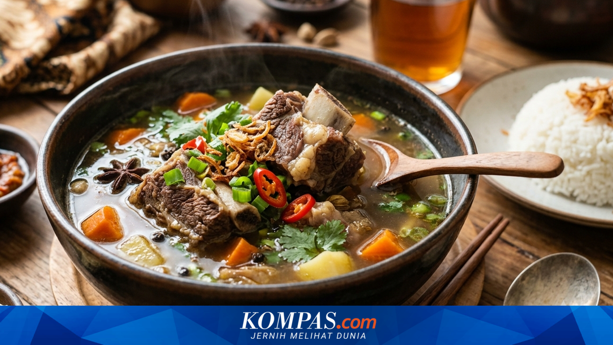 Resep Sop Iga Sapi Berempah agar Kuah Gurih dan Daging Empuk
