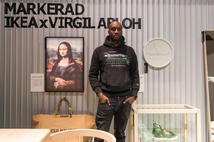 Virgil Abloh dan kreasi kolaborasinya dengan Ikea