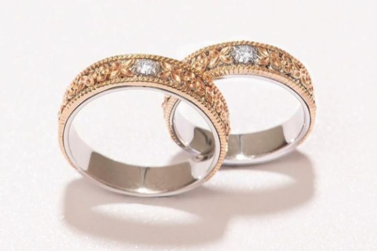 Koleksi cincin Kekaseh dari The Palace yang dirancang khusus oleh desainer kondang Indonesia Anne Avantie.