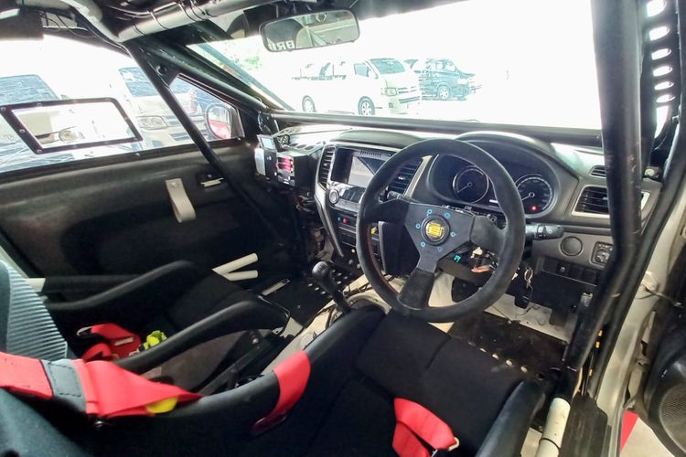 Detail Mitsubishi Triton yang digunakan Rifat Sungkar pada Asia Cross Country Rally (AXCR) 2022