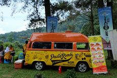 Aneh, Ada Food Truck di Gunung Halimun-Salak
