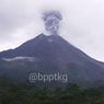 Gunung Merapi Meletus, Hujan Abu Tipis Terjadi di Sleman