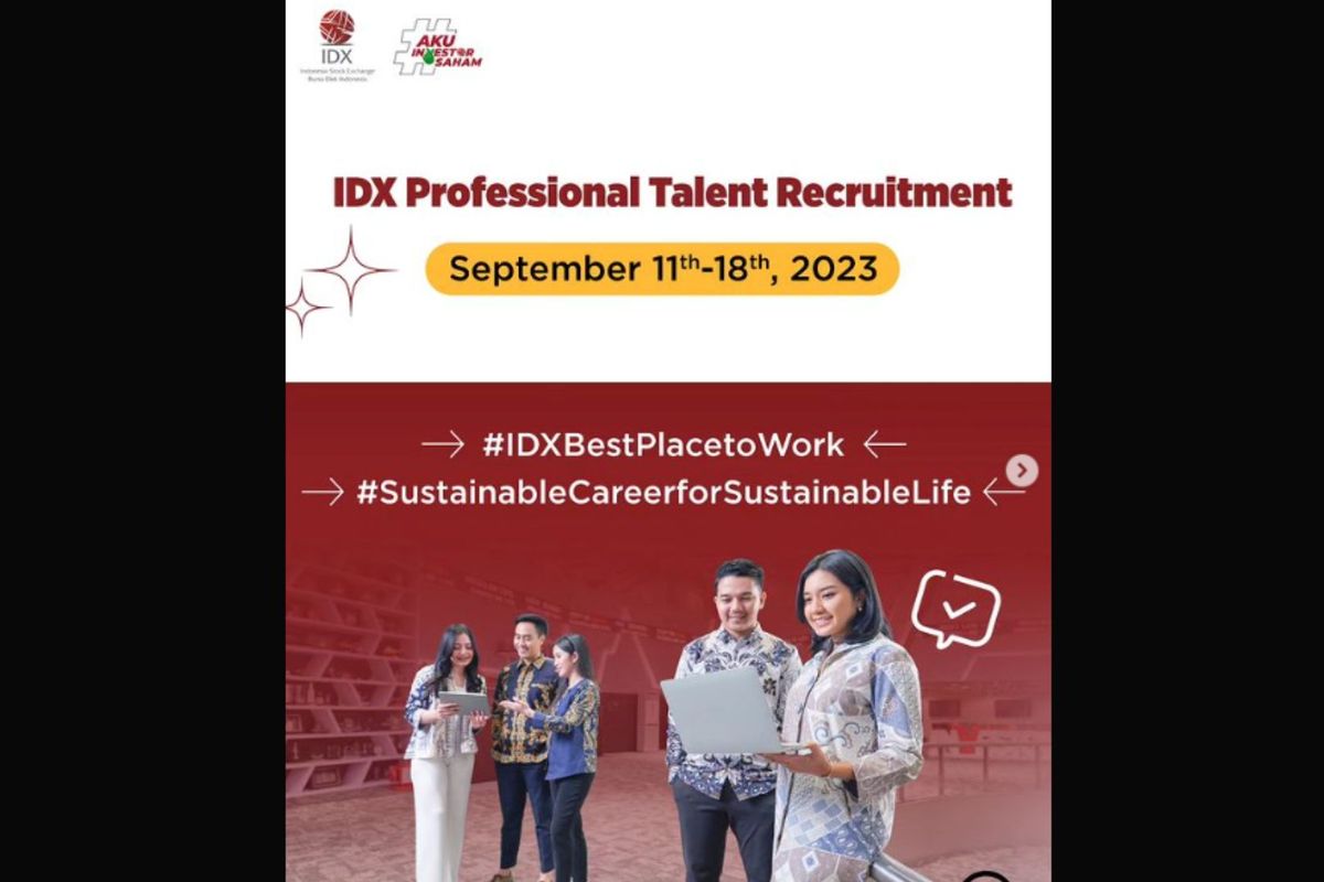 Bursa Efek Indonesia Buka 29 Lowongan Pekerjaan, Berikut Link dan Cara ...