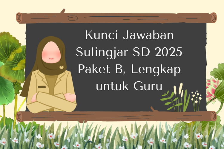 Ilustrasi Kunci Jawaban Sulingjar SD 2025 Paket B, Lengkap untuk Guru