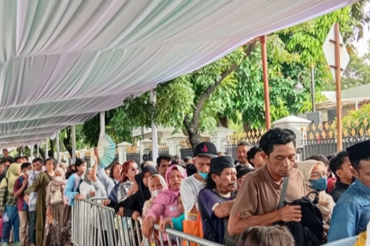 Ajak Anak ke Halalbihalal Prabowo, Ibu Asal Cibitung: Anak Saya Ingin Lihat Istana