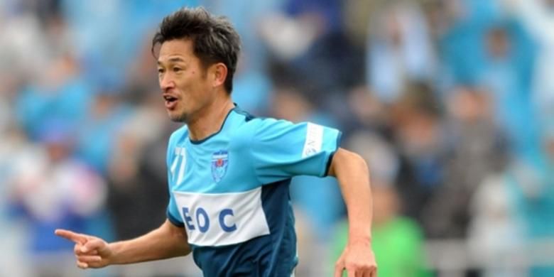 Striker Yokohama FC, Kazuyoshi Miura.