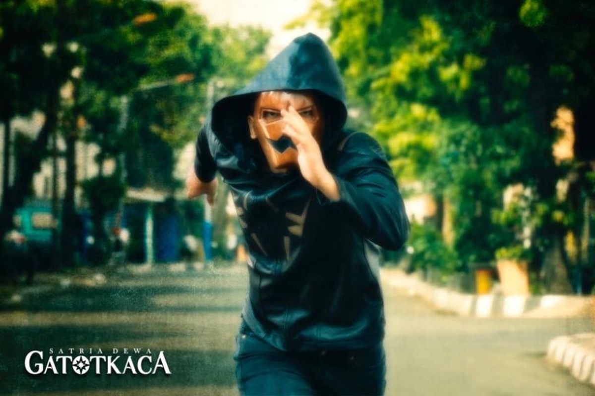 Salah satu cuplikan adegan dalam film Satria Dewa: Gatotkaca.