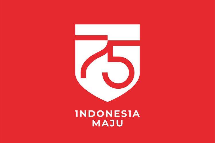 Bertema Indonesia Maju, Logo Peringatan HUT Ke-75 Kemerdekaan RI ...