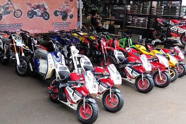 Produk sepeda motor mini untuk buah hati