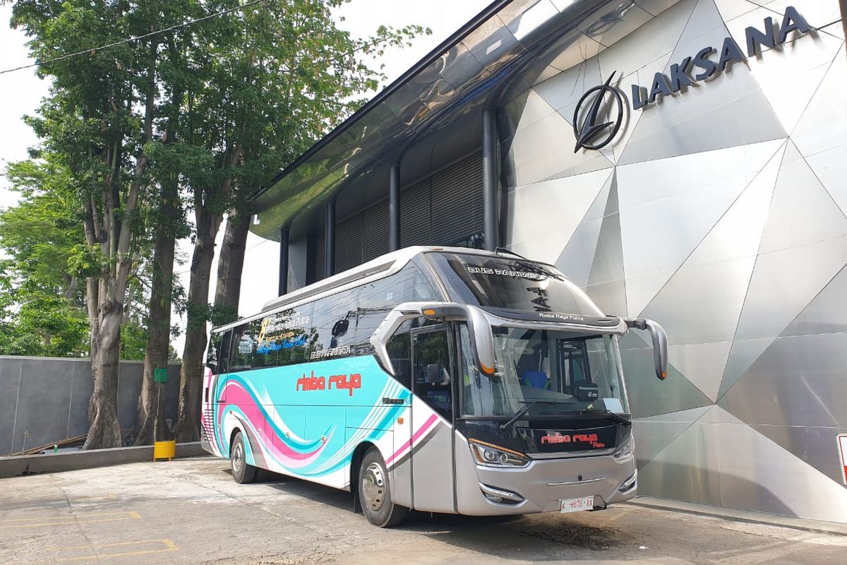 Bus baru PO Rimba Raya